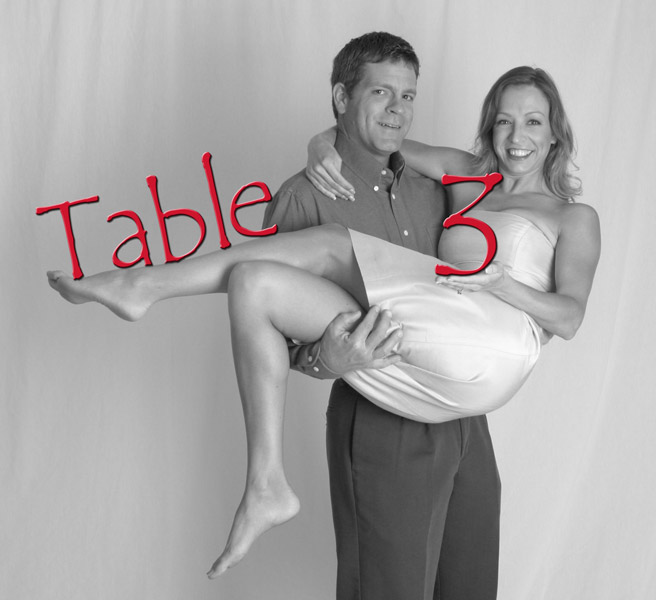 Wedding Reception Table Number Pictures